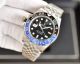 Replica Rolex GMT Master ii Sprite Black w Green Bezel Stainless Steel Watch  (5)_th.jpg